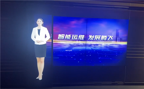 88寸滑軌屏、虛擬主持人、拼接屏互動裝置應(yīng)用于數(shù)字展廳設(shè)計_滿溢科技感、趣味性